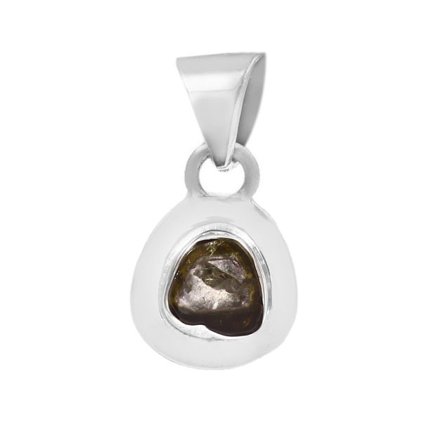 Watermelon Tourmaline 1" 925 Sterling Silver Pendant (RS114-224)