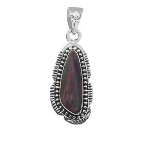 Australian Opal 1.5" 925 Sterling Silver Pendant (RS111-265)