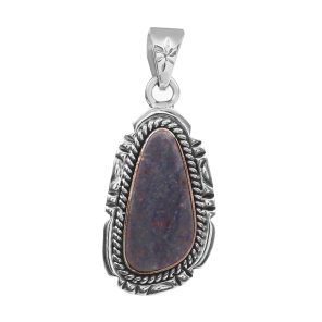 Australian Opal 1.5" 925 Sterling Silver Pendant (RS111-258)