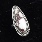 Wild Horse Jasper Southwest Style 925 Sterling Silver Ring (RS109-280)