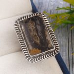 Picasso Size US 9 925 Sterling Silver Ring (REXT44-44)