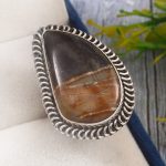 Picasso Size US 8 925 Sterling Silver Ring (REXT44-45)