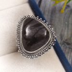 Picasso Jasper Size US 6 925 Sterling Silver Ring (REXT20-14)