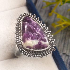 Kammermite Size US 9 925 Sterling Silver Ring (REXT15-29)