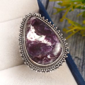 Kammermite Size US 8 925 Sterling Silver Ring (REXT15-25)