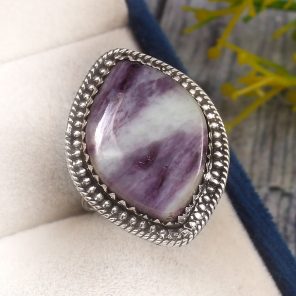 Kammermite Size US 9 925 Sterling Silver Ring (REXT15-27)