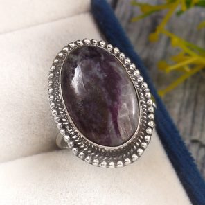 Kammermite Size US 7 925 Sterling Silver Ring (REXT15-24)