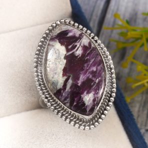 Kammermite Size US 12 925 Sterling Silver Ring (REXT15-37)