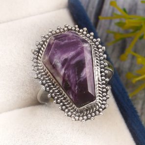 Kammermite Size US 9 925 Sterling Silver Ring (REXT15-28)