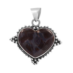 Pietersite 1.25" 925 Sterling Silver Pendant (REXT20-108)