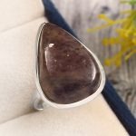 Iolite Sunstone Size US 11 925 Sterling Silver Ring (REXT44-144)