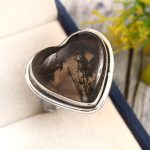 Moss Agate Size US 11 925 Sterling Silver Ring (REXT44-150)