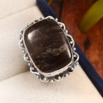 Picasso Jasper Size US 5 925 Sterling Silver Ring (REXT44-167)