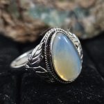 Opal 925 Sterling Silver Ring (REXT78-2)