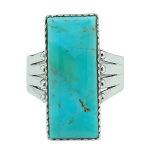Turquoise Bar Shape Ring