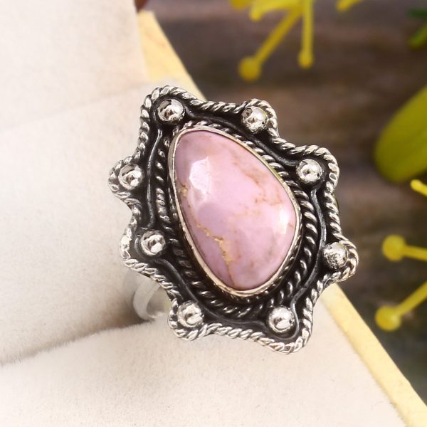 Phosphosiderite Size US 7 925 Sterling Silver Ring (REXT36-111)