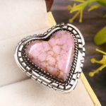 Phosphosiderite Size US 9 925 Sterling Silver Ring (REXT36-130)