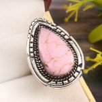 Phosphosiderite Size US 11 925 Sterling Silver Ring (REXT36-135)