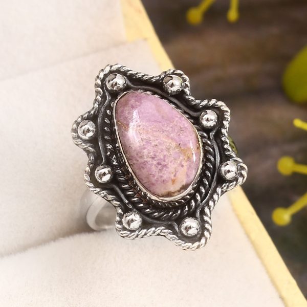 Phosphosiderite Size US 7 925 Sterling Silver Ring (REXT36-109)