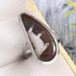 Septarian Size US 6 925 Sterling Silver Ring (RS54-328)