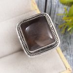 Septarian Size US 11 925 Sterling Silver Ring (RS54-304)