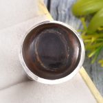 Septarian Size US 10 925 Sterling Silver Ring (RS54-354)