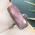 Kunzite Size US 11 925 Sterling Silver Ring (REXT61-74)