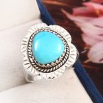 Arizona Turquoise Size US 11 925 Sterling Silver Ring (RS107-29)