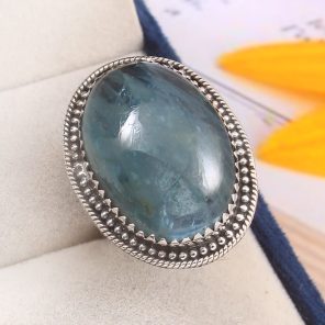 Aquamarine Size US 11 925 Sterling Silver Ring (REXT19-192)