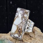 Wild Horse Jasper 925 Sterling Silver Ring (REXT69-49)