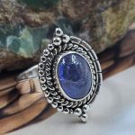 Tanzanite 925 Sterling Silver Ring (REXT39-4)