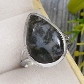 Pietersite Size US 8 925 Sterling Silver Ring (REXT73-205)