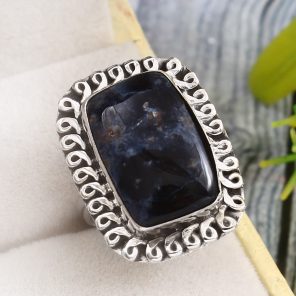 Pietersite Size US 5 925 Sterling Silver Ring (REXT73-161)