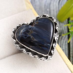 Pietersite Size US 5 925 Sterling Silver Ring (REXT73-162)