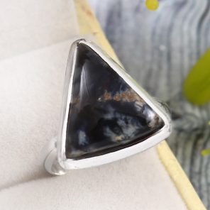 Pietersite Size US 9 925 Sterling Silver Ring (REXT73-192)
