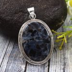 Pietersite 1.5" 925 Sterling Silver Pendant (REXT73-209)