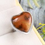 Crazy Lace Agate Size US 5 925 Sterling Silver Ring (REXT40-182)