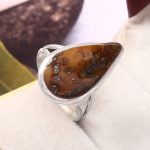 Indonesian Red Marcasite Size US 11 925 Sterling Silver Ring (RS64-90)