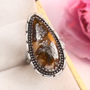 Indonesian Red Marcasite Size US 6 925 Sterling Silver Ring (RS64-10)