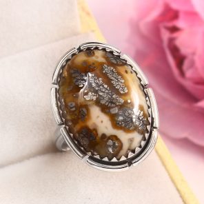 Indonesian Red Marcasite Size US 9 925 Sterling Silver Ring (RS64-21)