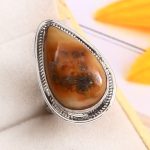 Indonesian Red Marcasite Size US 6 925 Sterling Silver Ring (RS64-36)