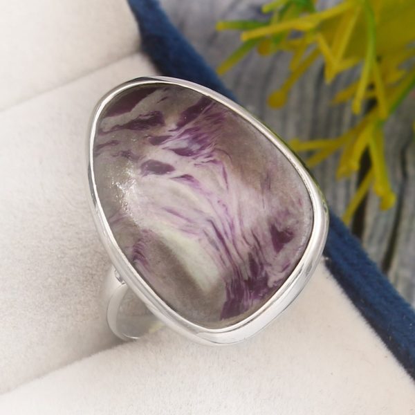 Kammermite Size US 9 925 Sterling Silver Ring (REXT28-205)