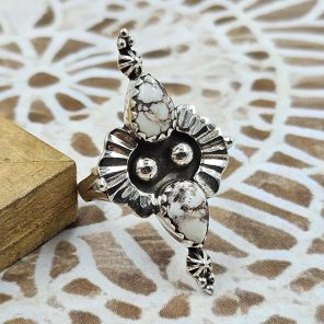 Wild Horse Jasper 925 Sterling Silver Ring (REXT59-10)