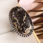 Wild Horse Jasper Size US 12 925 Sterling Silver Ring (REXT64-123)