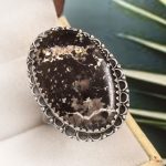 Wild Horse Jasper Size US 11 925 Sterling Silver Ring (REXT64-131)