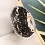 Wild Horse Jasper Size US 6 925 Sterling Silver Ring (REXT64-151)