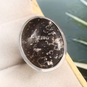 Wild Horse Jasper Size US 5 925 Sterling Silver Ring (REXT64-147)