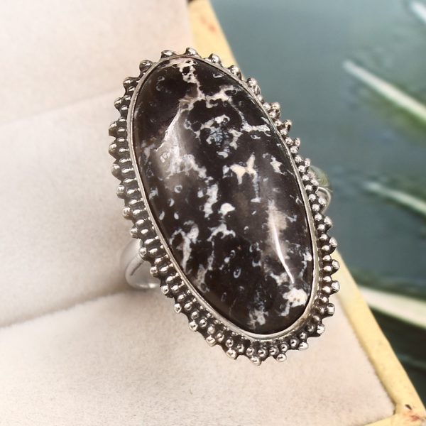 Wild Horse Jasper Size US 11 925 Sterling Silver Ring (REXT64-135)