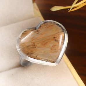 Rutile Size US 11 925 Sterling Silver Ring (RS17-325)