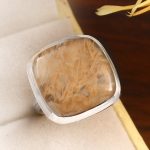 Rutile Size US 8 925 Sterling Silver Ring (RS17-333)